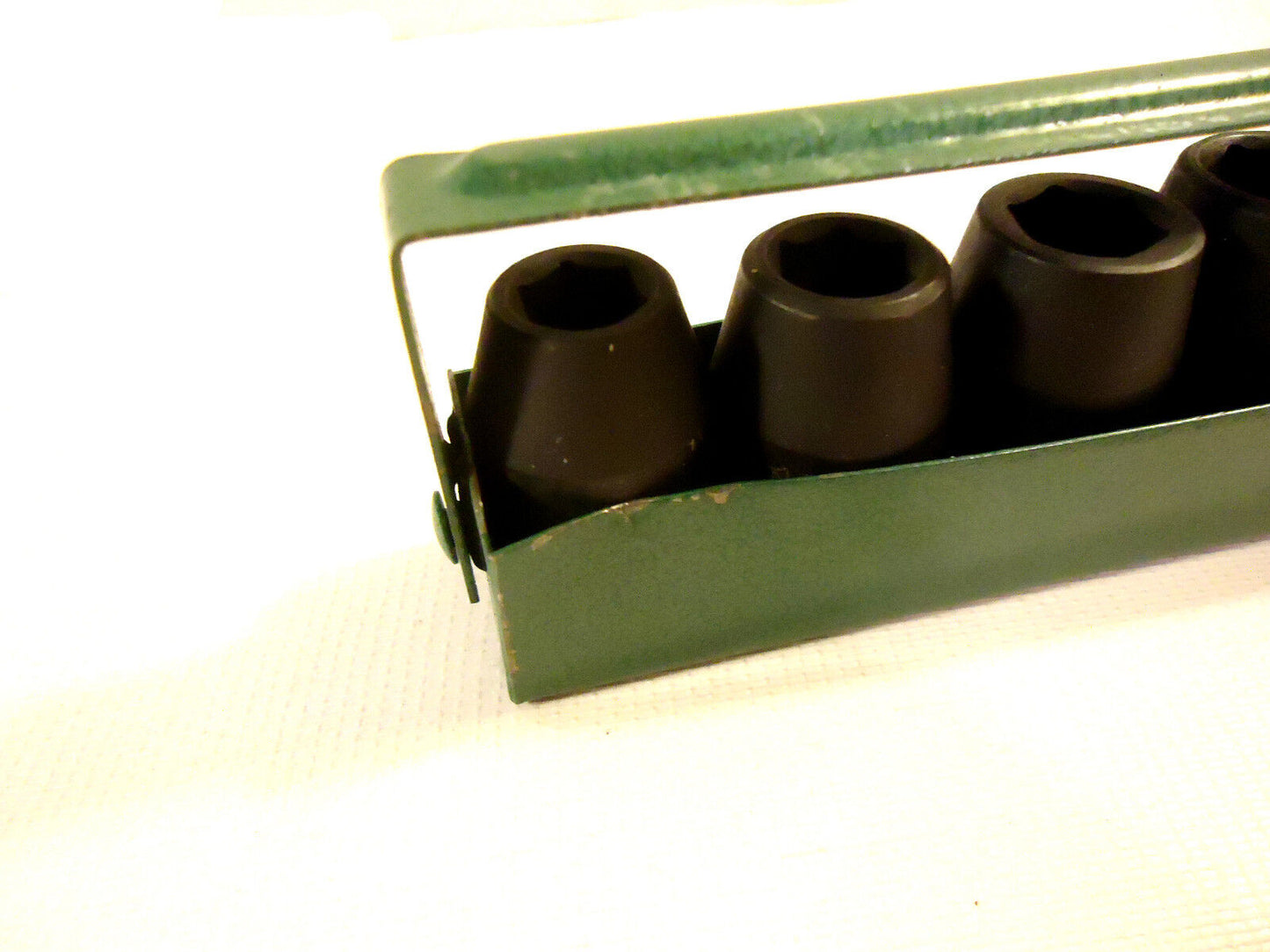 T & E Tools, 14 Pc Metric Impact Socket Set, 6 Point Shallow, W/Tray, New.