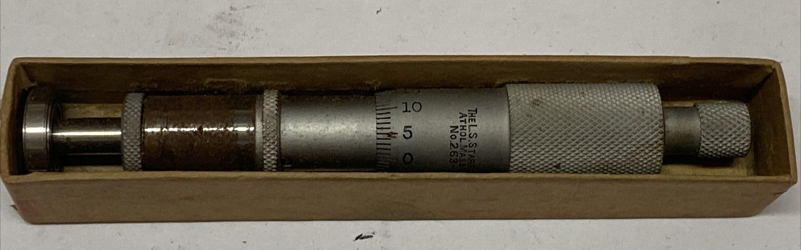 starrett no.263m, micrometer head, 0-25mm, free ship.