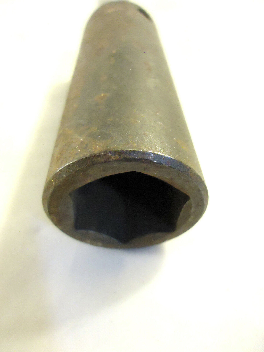 Wright 13/16” Deep ½” Drive Impact Socket Welded to a 3/8” Drive 5” Chrome Ext.
