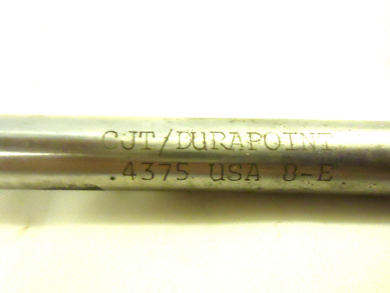 CJT DURAPOINT 7/16” X 12” OAL Carbide Tipped Twist Drill Bit, USA, New.