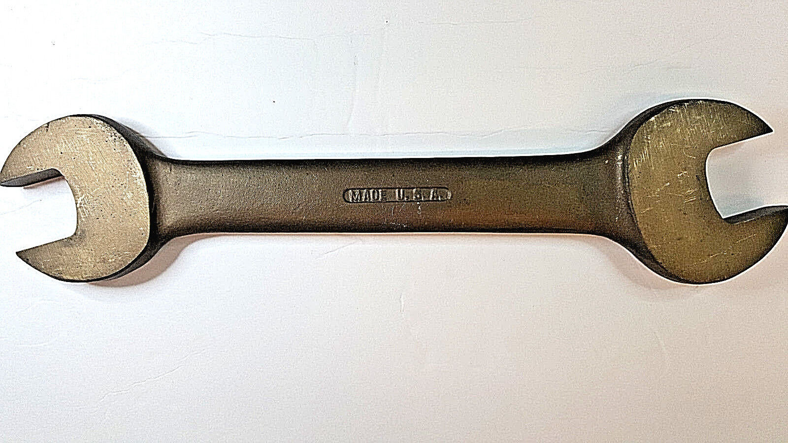 AMPCO Beryllium Copper W772C Dbl. Ended Open End Wrench 1-5/8” x 1-13/16”, Used