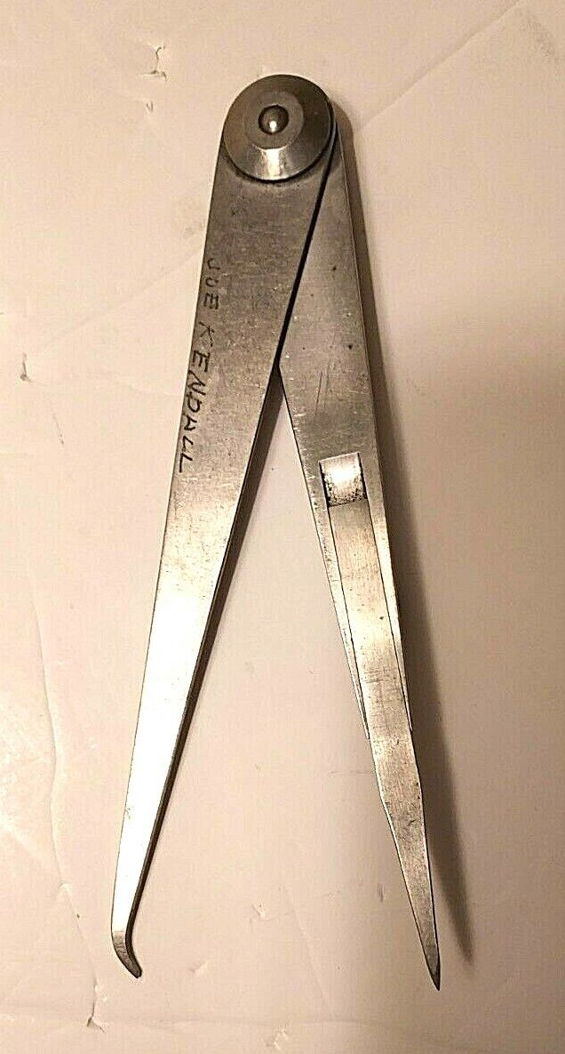 VTG STARRETT Firm Joint Calipers 4pcs.: 10" OD; 10" & 6" ID; 6" Hermaphrodite