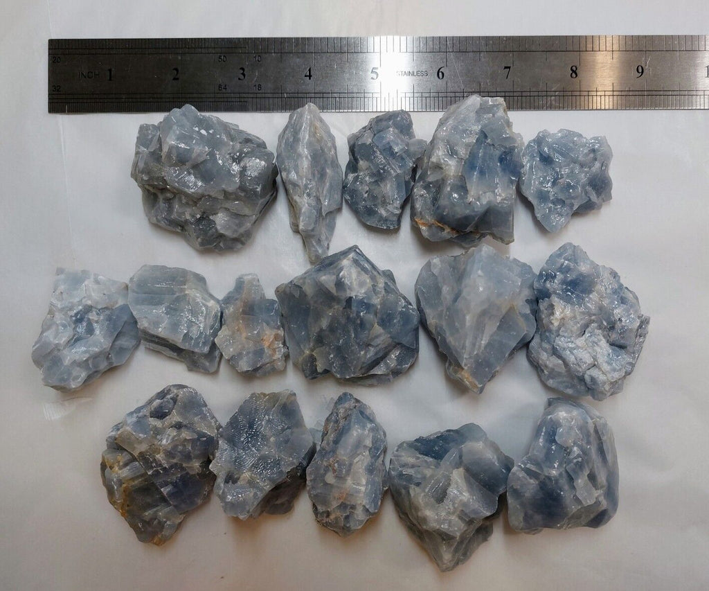 Blue Onyx Calcite Rough 2lb