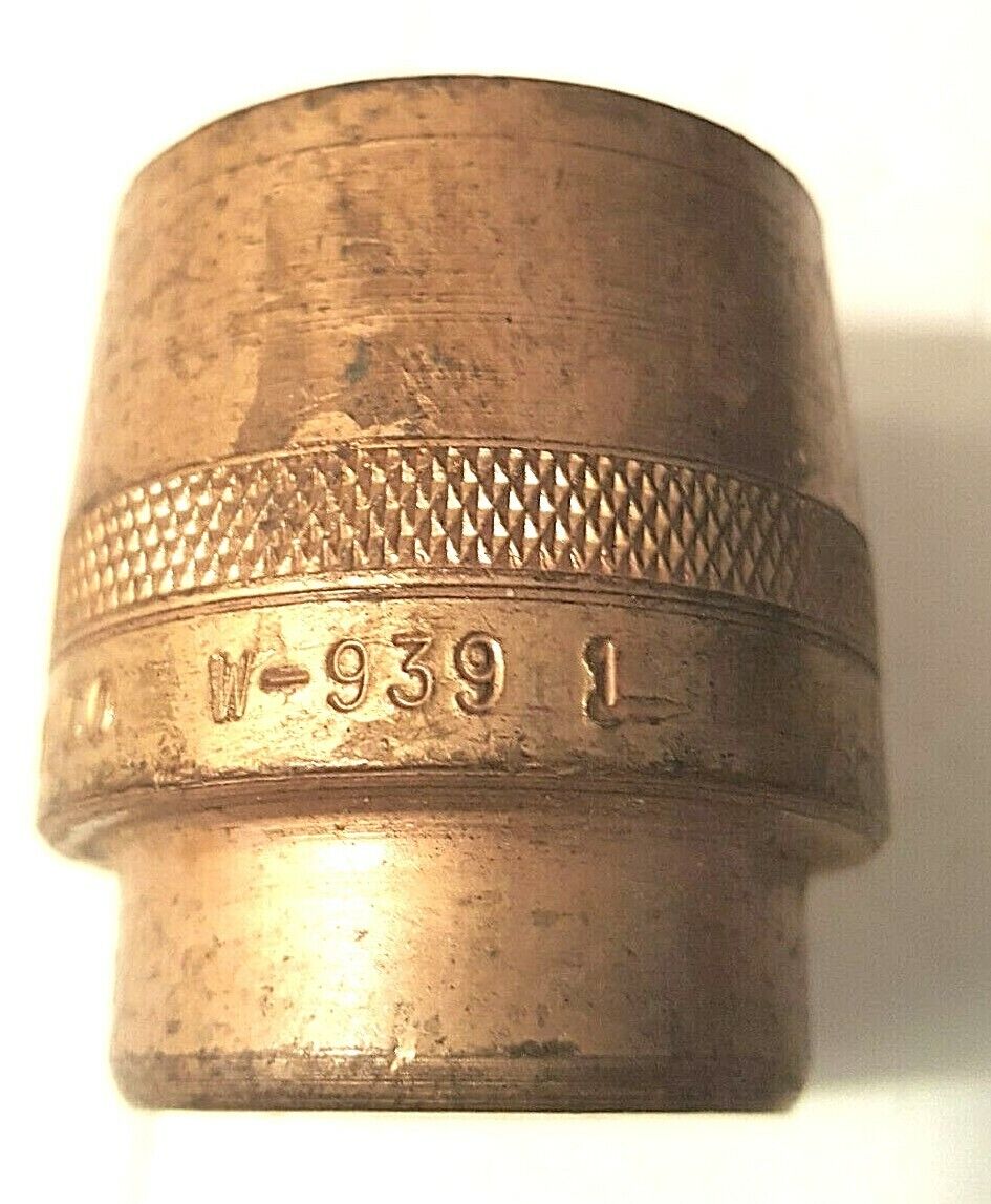 BERYLCO W-839 1, 1" Non-Sparking Shallow Socket,12 Point, 1/2" Drive, Mint