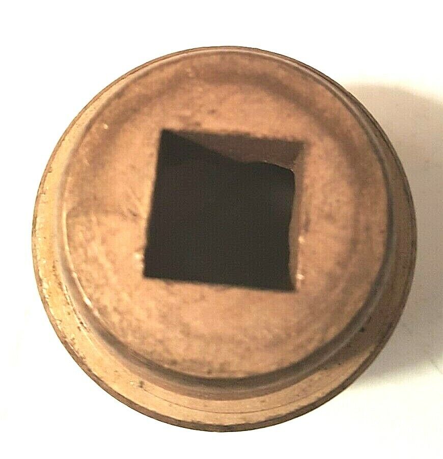 BERYLCO W-839 1, 1" Non-Sparking Shallow Socket,12 Point, 1/2" Drive, Mint