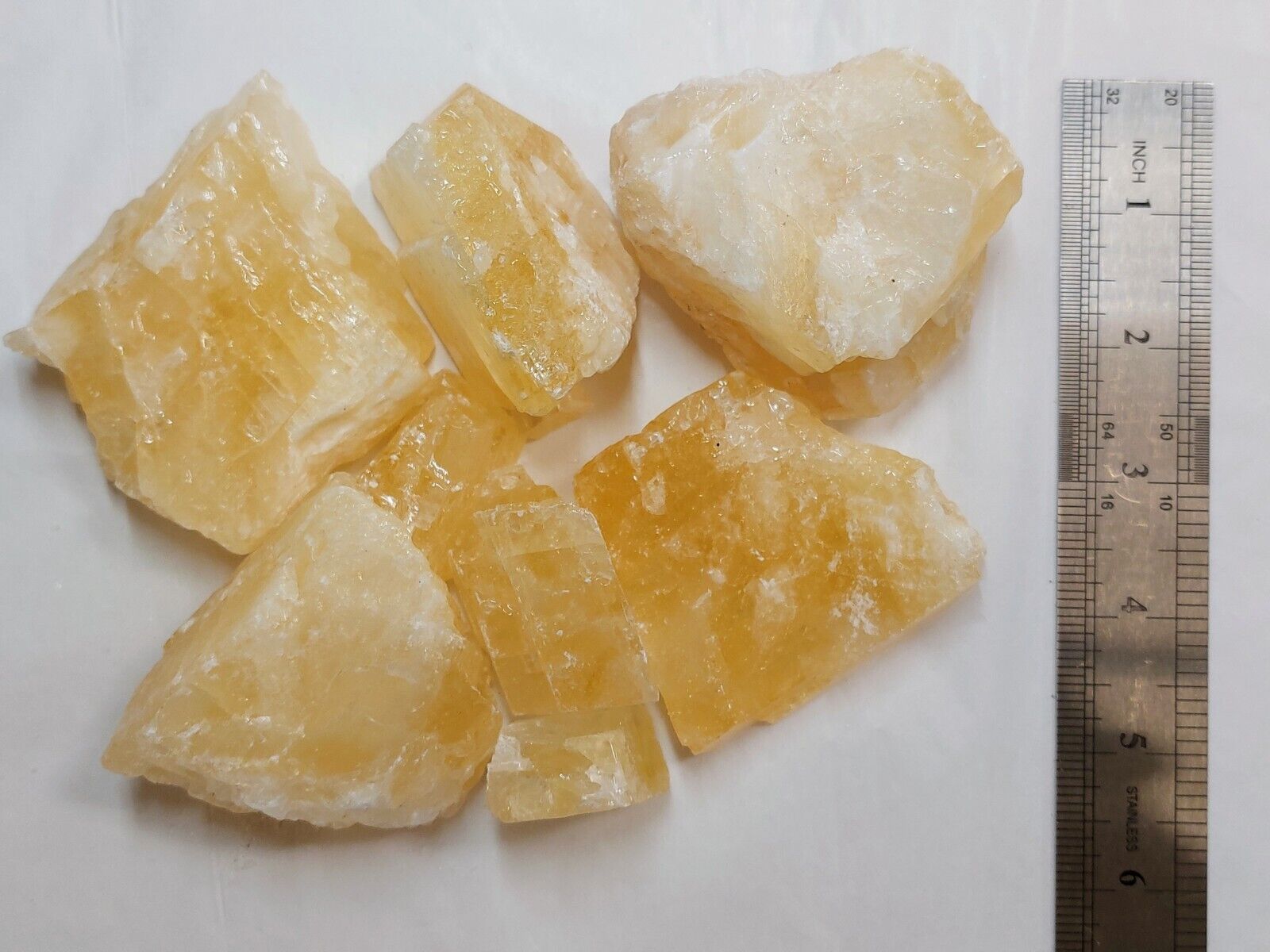 Amber Onyx Calcite Rough 2lb