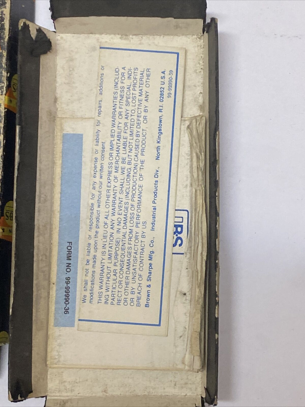 brown and sharoe 599-1-1, slant/line micrometer, 0-1”, .0001. free ship.