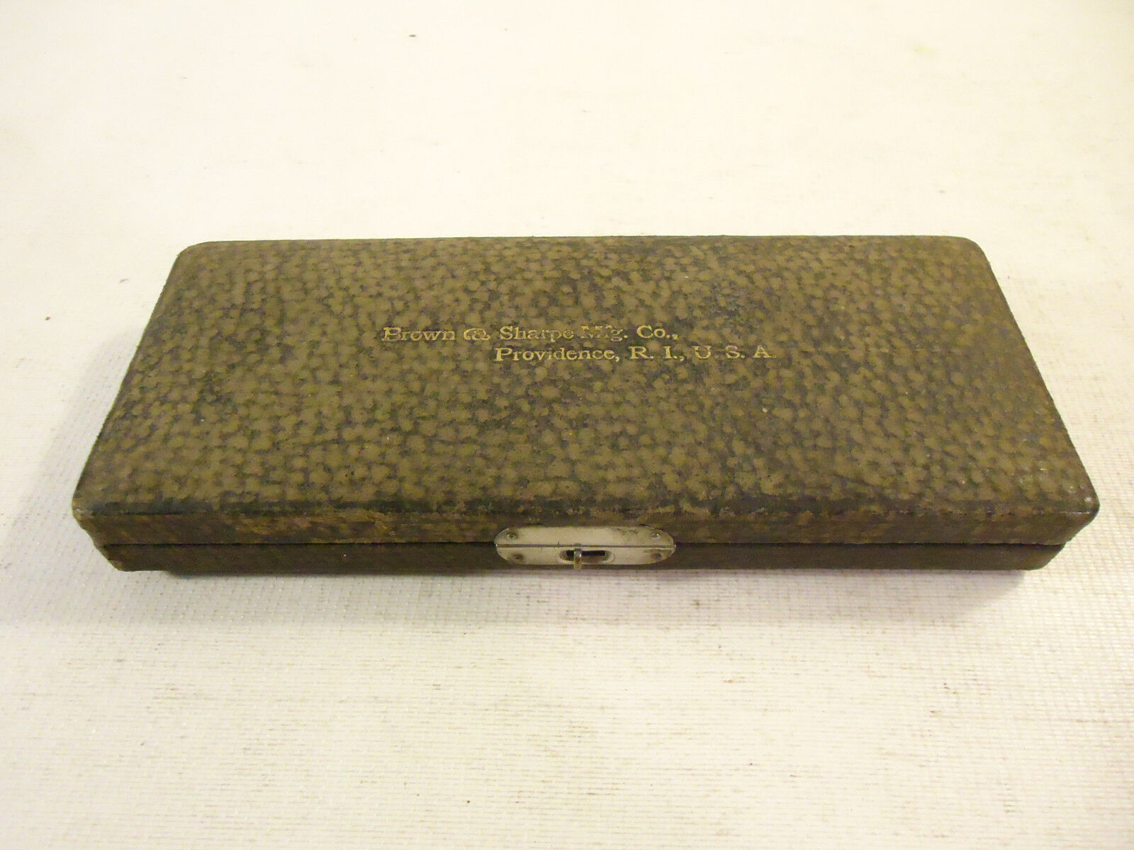 Vintage Brown & Sharpe, #38, 1-2" Outside Micrometer, .001 Graduations, W/Case.