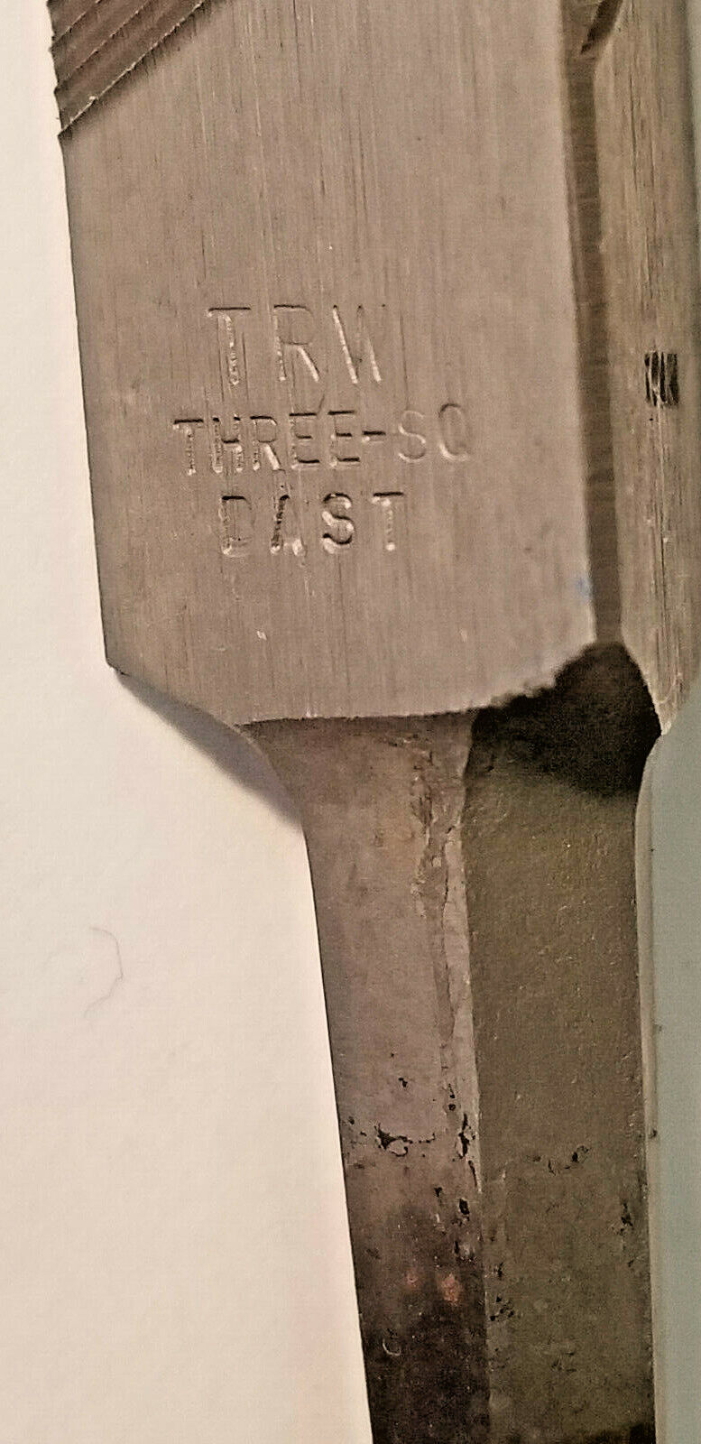 Williams TRW Three Square Bastard Files, 10", #09101, 6 pcs, Spain, NEW,FreeShip