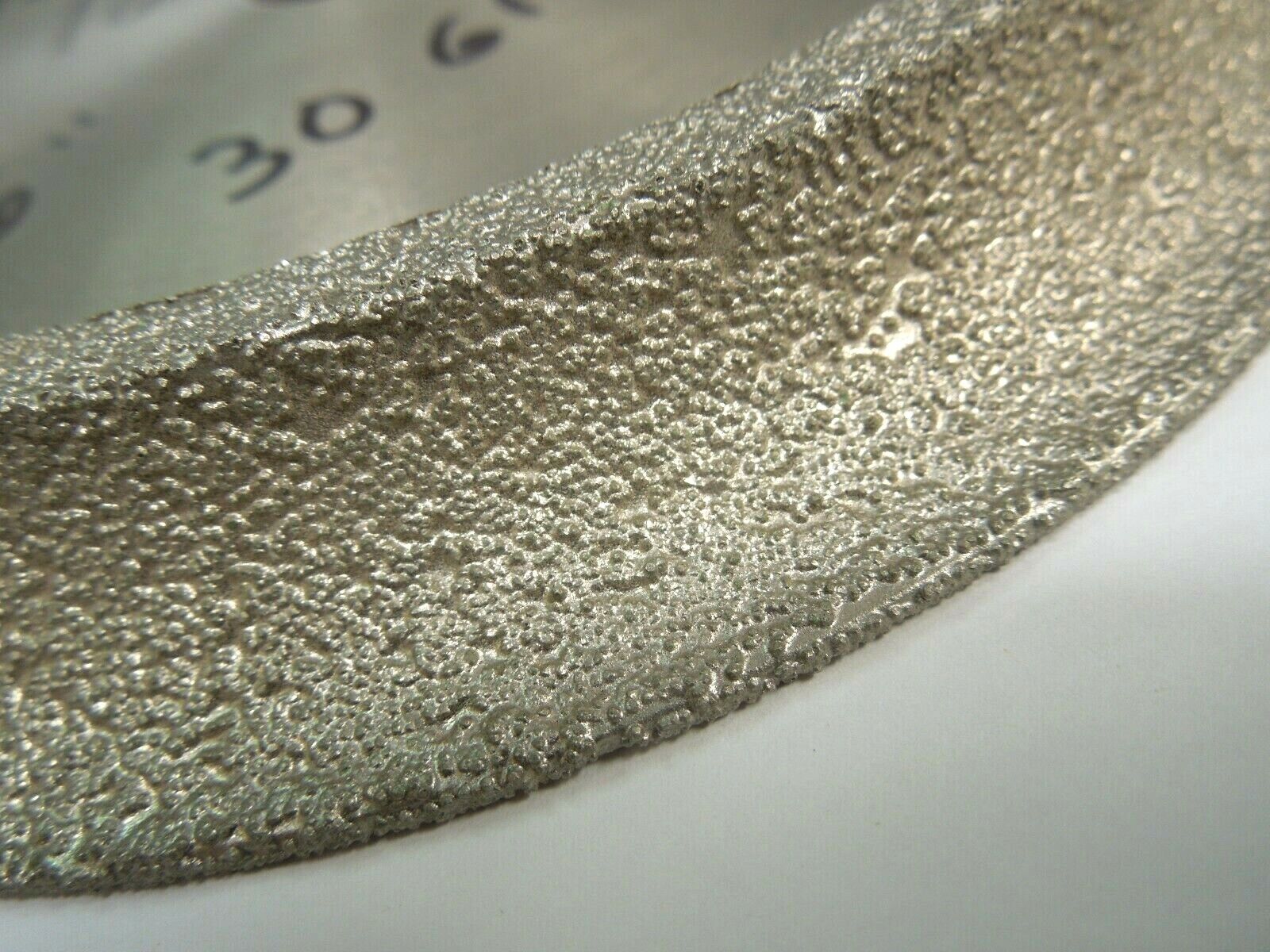 Brazed Diamond 6" Demi-Bullnose Profile Wheels, Marble/Granite, 1/2" Radius, 30g