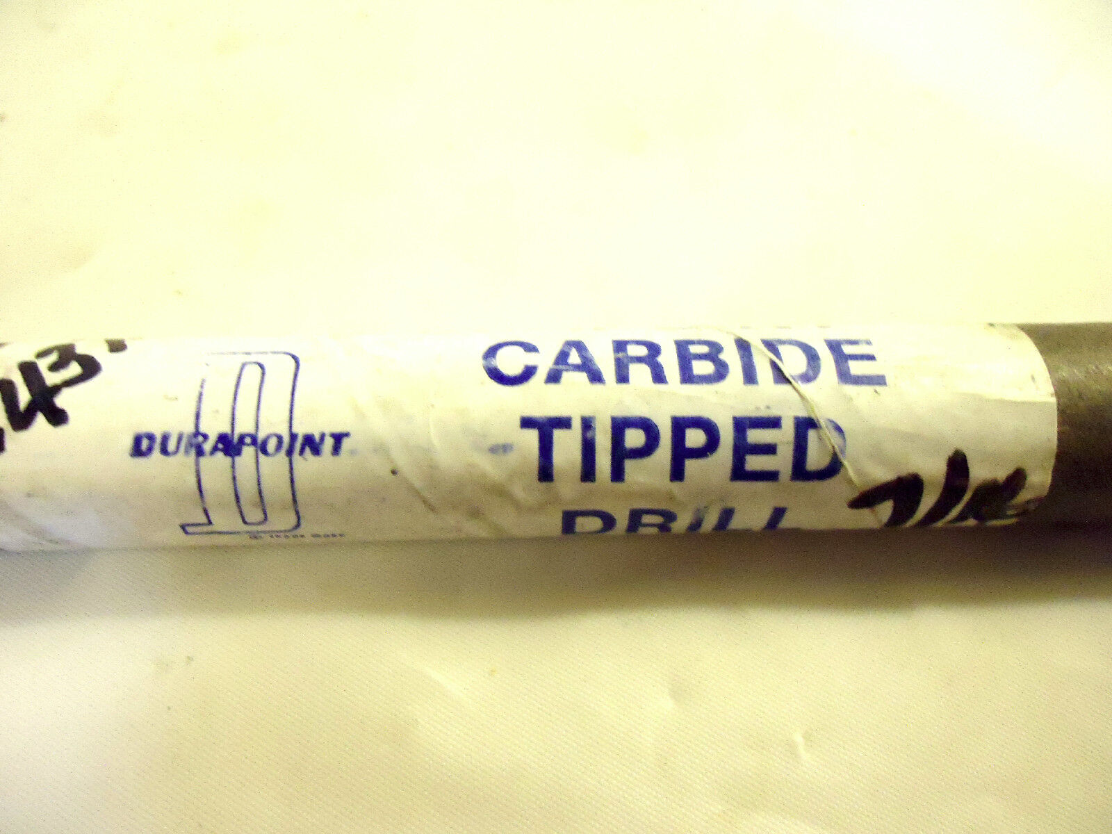 CJT DURAPOINT 7/16” X 12” OAL Carbide Tipped Twist Drill Bit, USA, New.