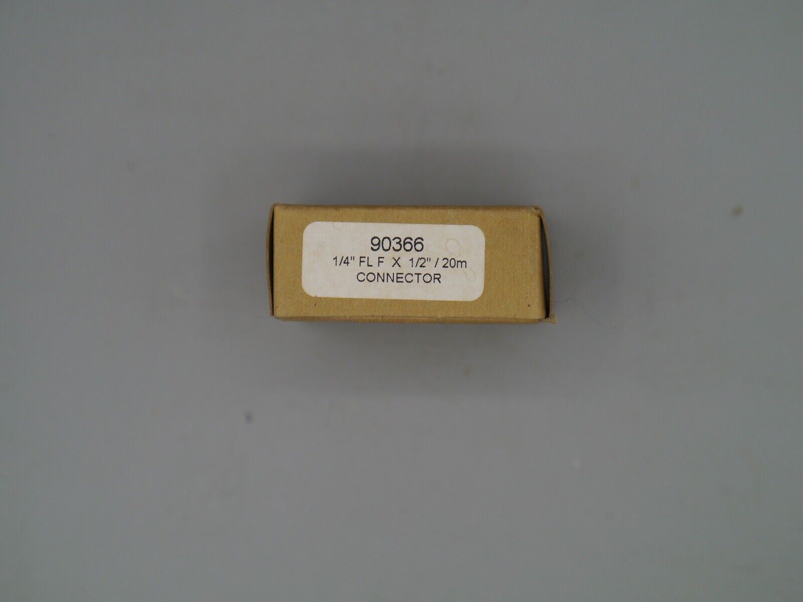 Mastercool Inc, 90366, 1/4 female x 1/2-20 male connector.