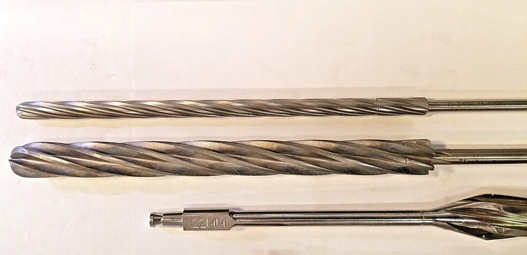 ORTHOPEDIC SURGICAL BONE REAMERS AND STEP DRILL BIT, USED