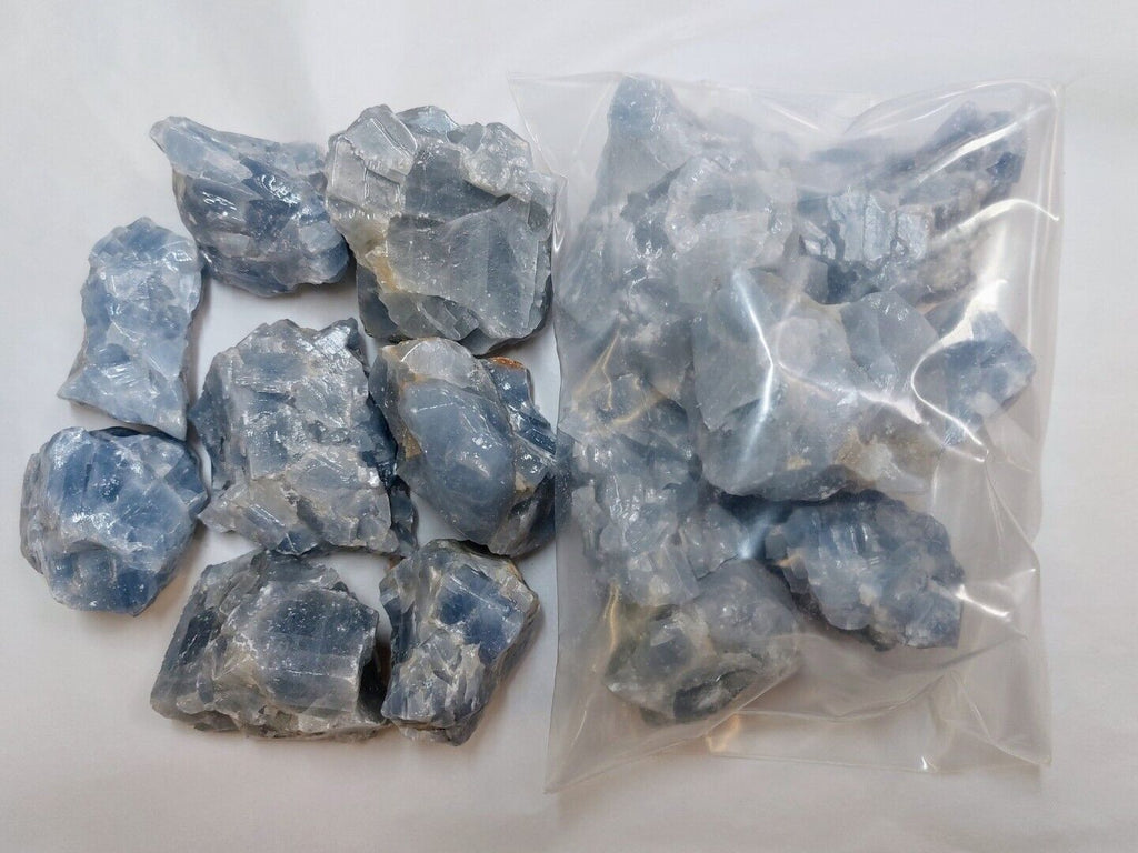 Blue Onyx Calcite Rough 1lb