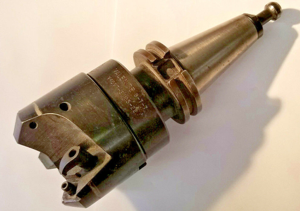 Valenite CAT40 V-Flange Shell Mill Adapter, V40CT-S125-22, 1.250” Pilot, Used
