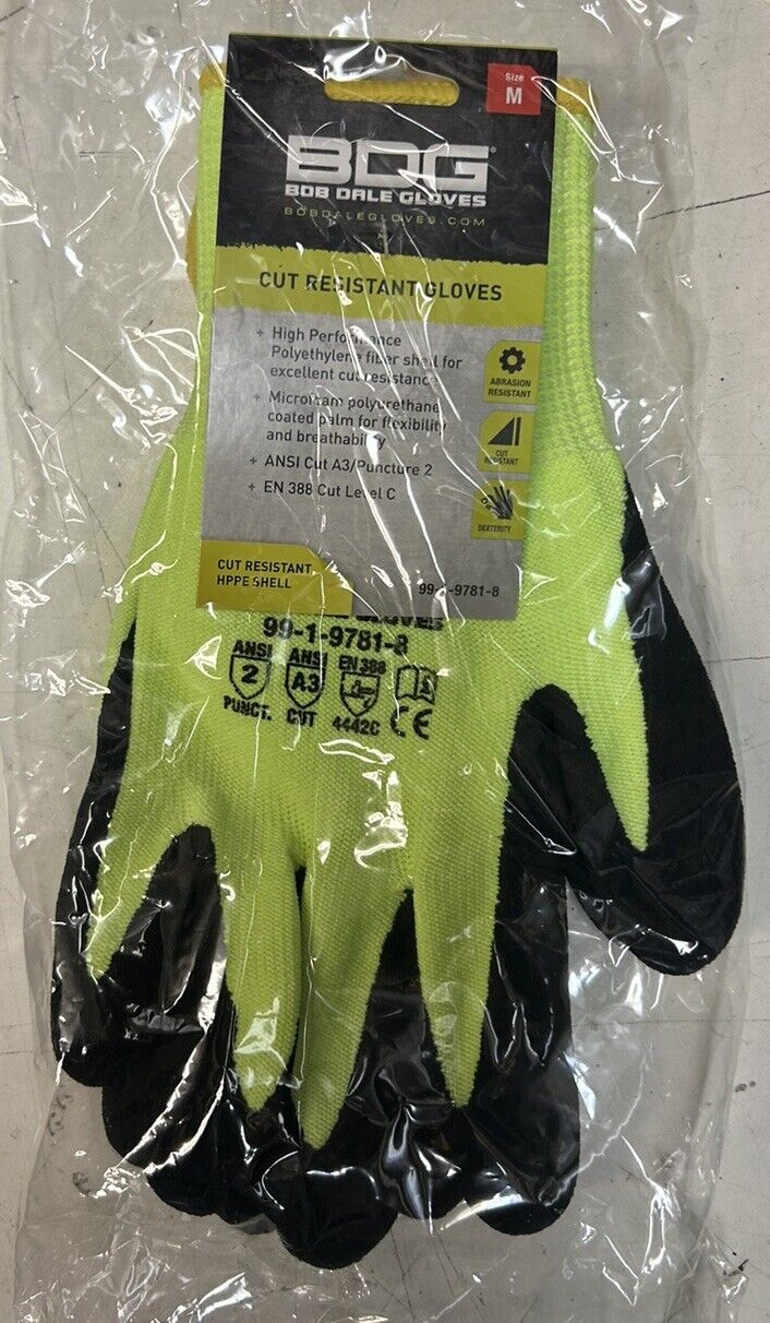 BDG Cut Resistant Gloves 1 Pair Size Medium