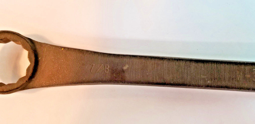 AMPCO W-3180-C AL BR Non-Sparking Double Box Wrench 3/4"- 7/8", 12 point, Used