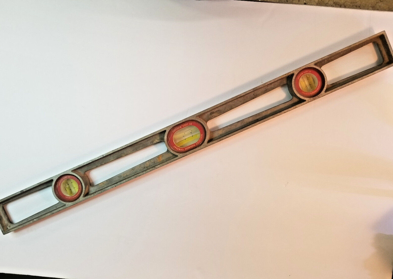 Vintage KEEN KUTTER, SHAPLEIGH HARDWARE COMPANY 28" Aluminum Level, Used