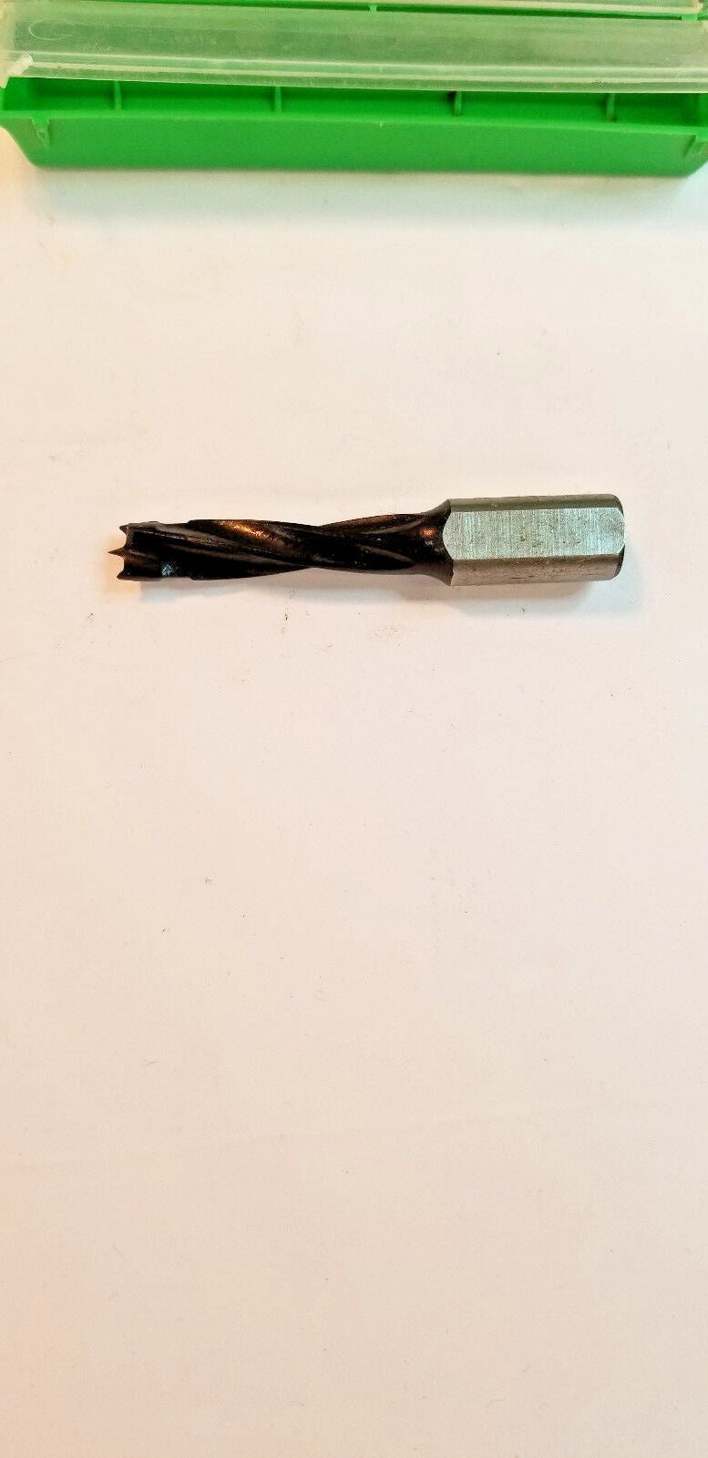 Freud 7mm Diam. x 57mm Long RH 10mm Shank Carbide Spindle Hinge Boring Bit, NEW