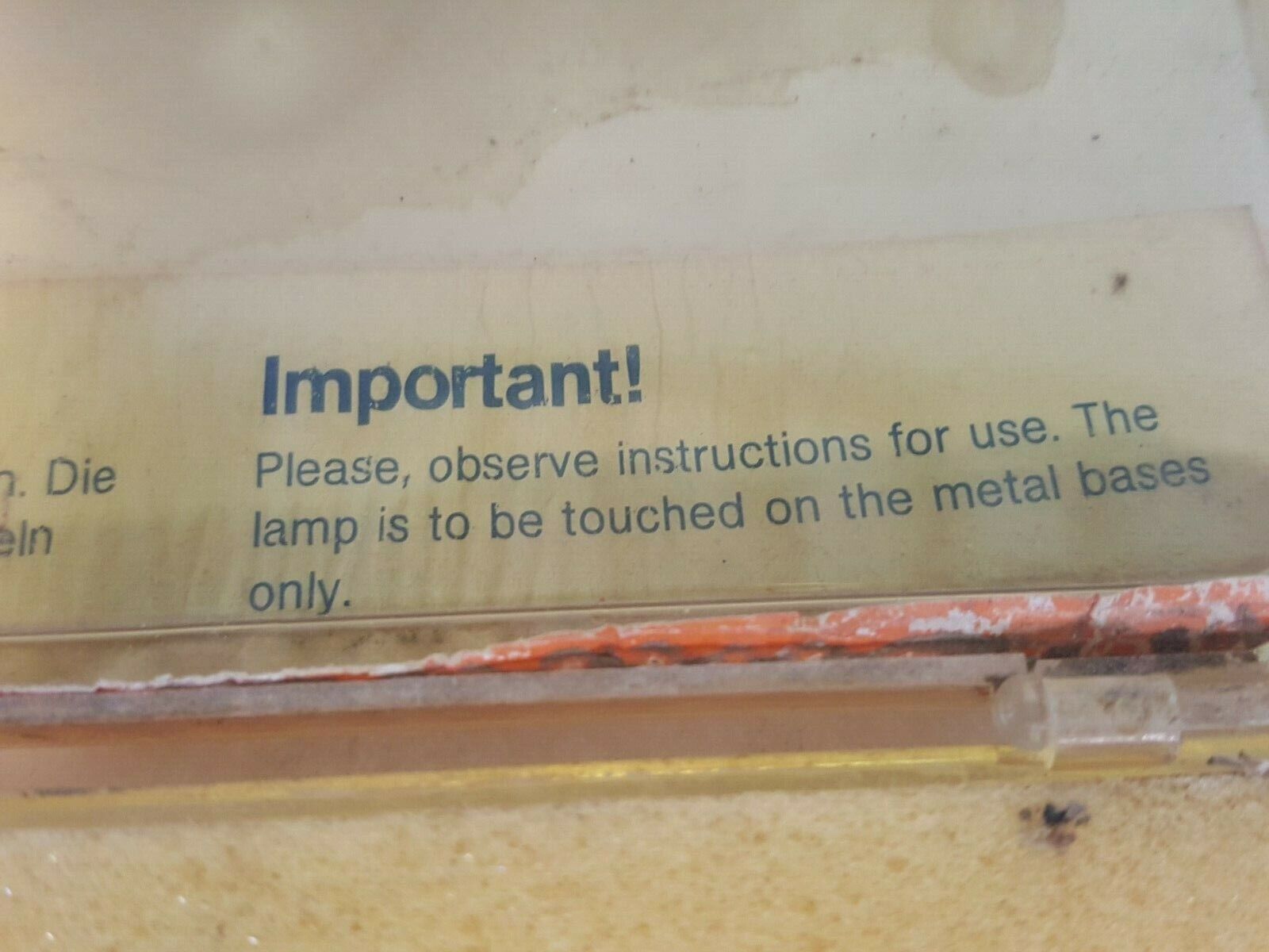 OSRAM HBO 200W Super Pressure Mercury Lamp Made in Germany