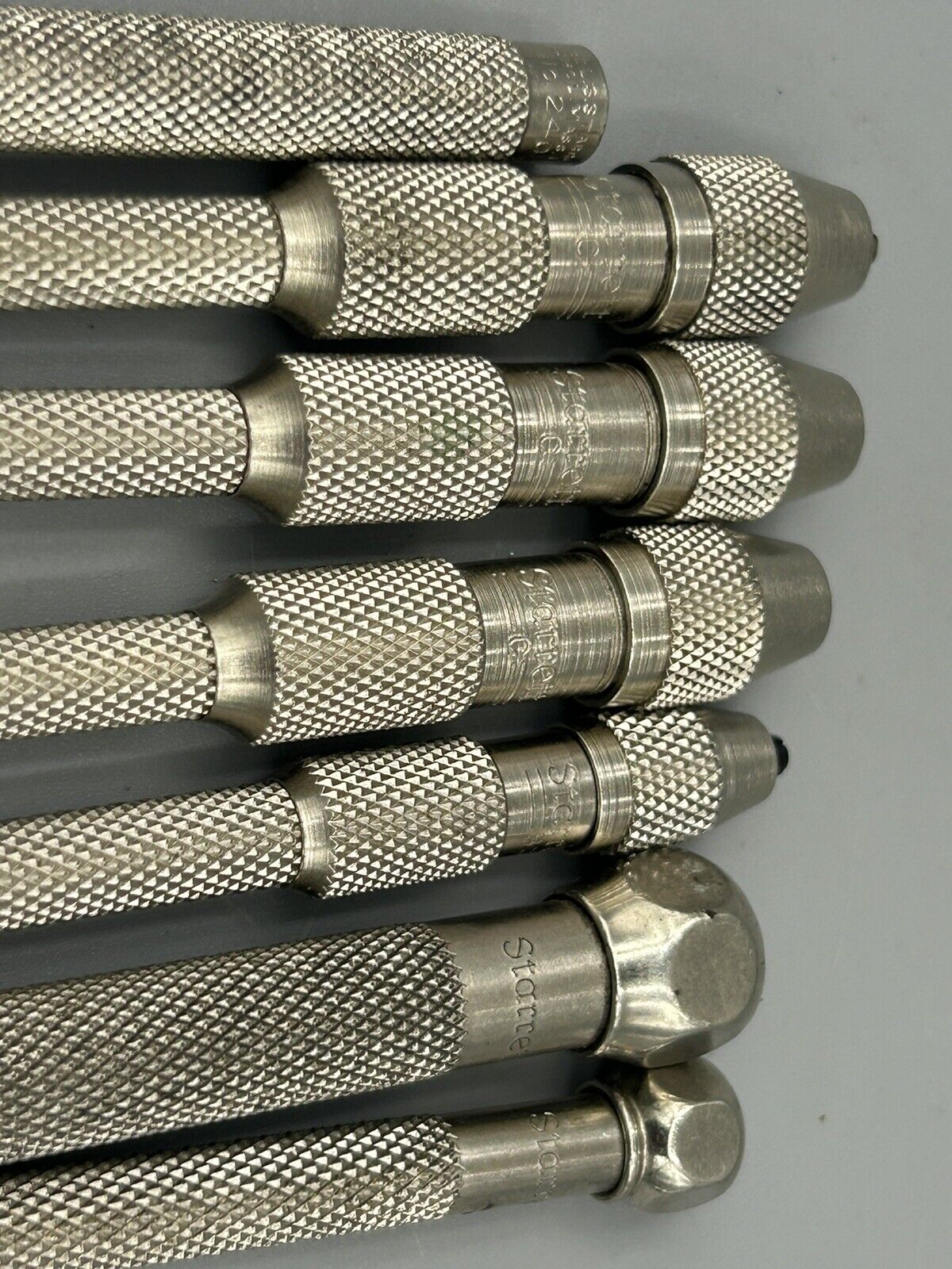 Lot of Starret Precision Pinvises And Screwdriver
