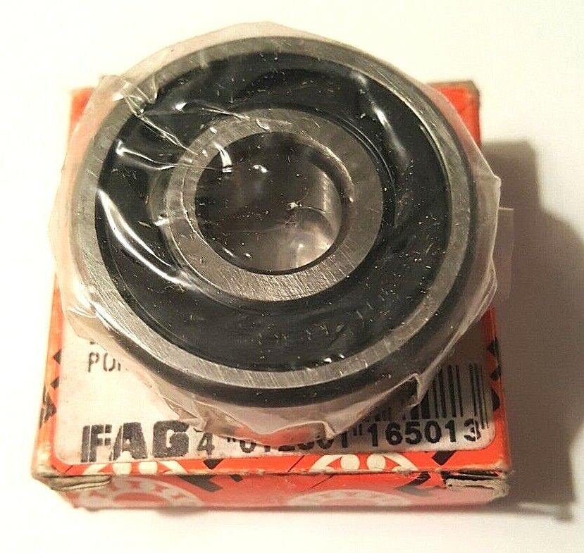 FAG 6301.2RSR.C3 Single Row, 63012RSRC3, 12X37X12MM, Ball Bearing, DEEP Groove