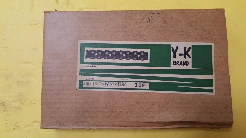 Roller Chain, Y-K BRAND, Japan, 10 feet, #40