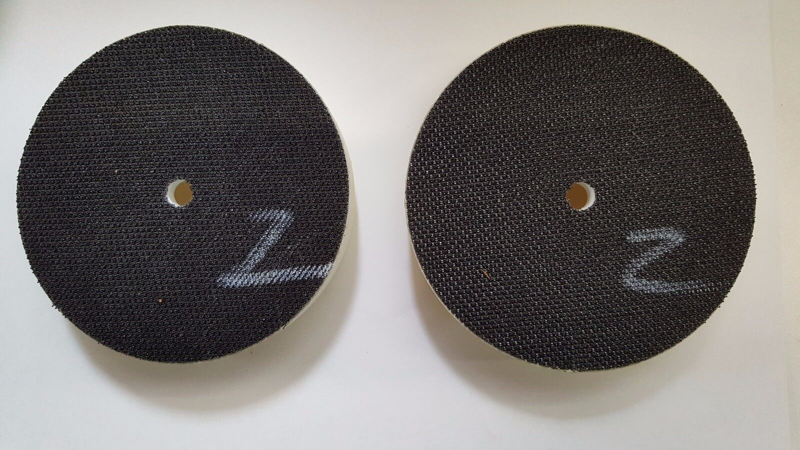 Snail Lock Type Hook and Loop Backing Pads 4", 2 pcs.