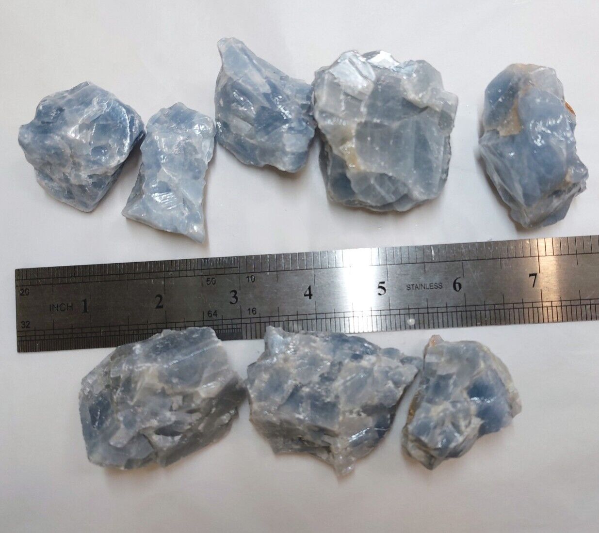 Blue Onyx Calcite Rough 1lb