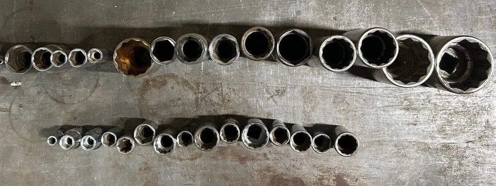 31 Piece Lot of Proto/Challenger USA Sockets