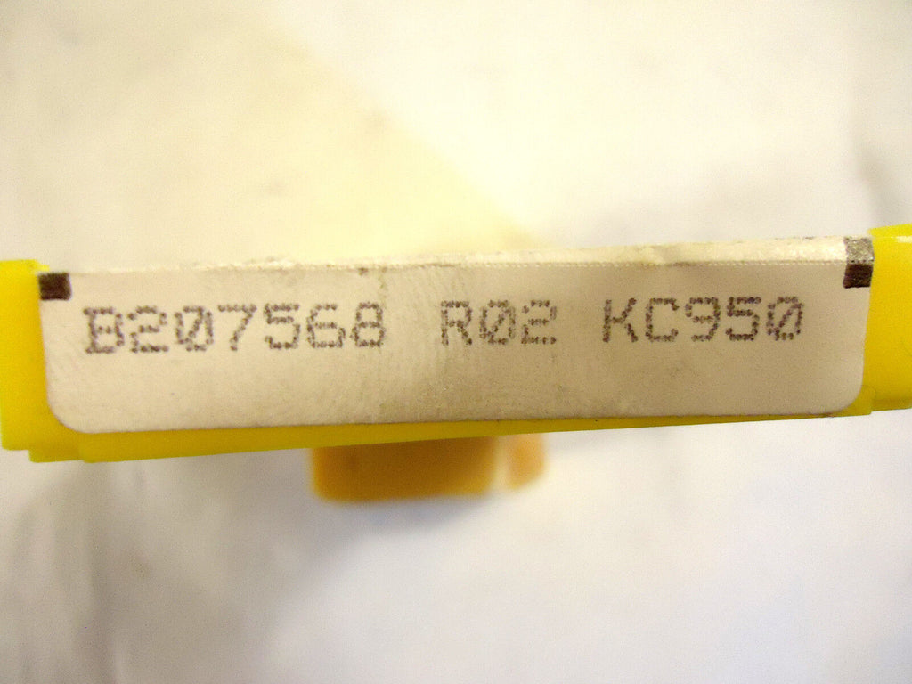 Kennametal Carbide Inserts, 10pcs, B207568 R02 KC950, New.