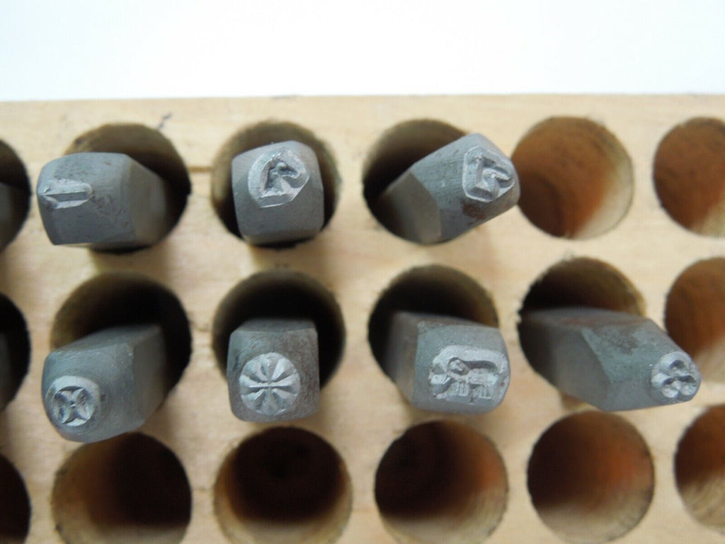 SYMBOL MARKING STAMPS 13pcs. - 3/16", Shop QC, Parts &Tools, Maker Marks, USA