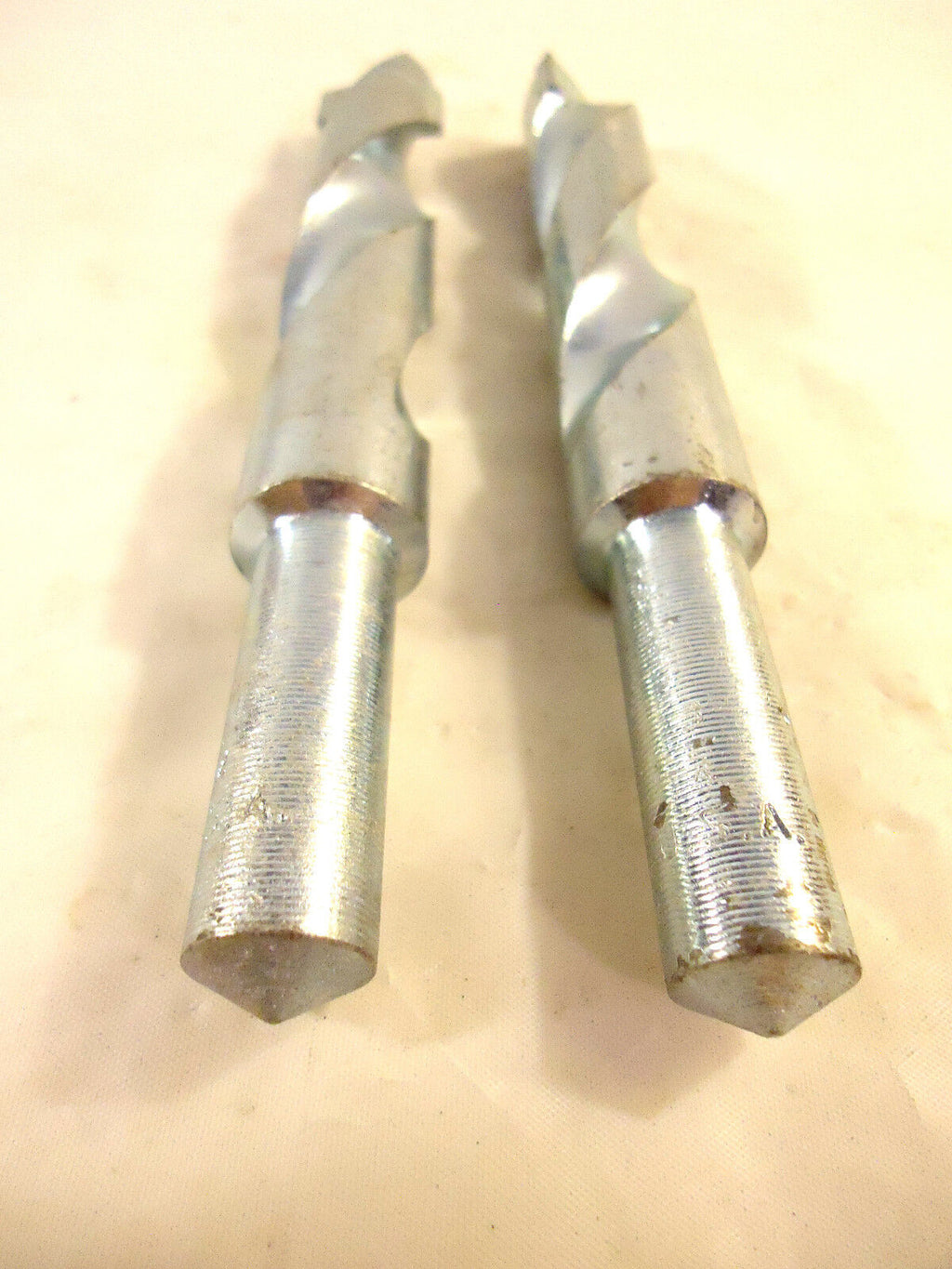 Carbide Tipped Masonry Drill Bits, 3/4" with a 1/2" Shank, 2 Bits, New, USA.