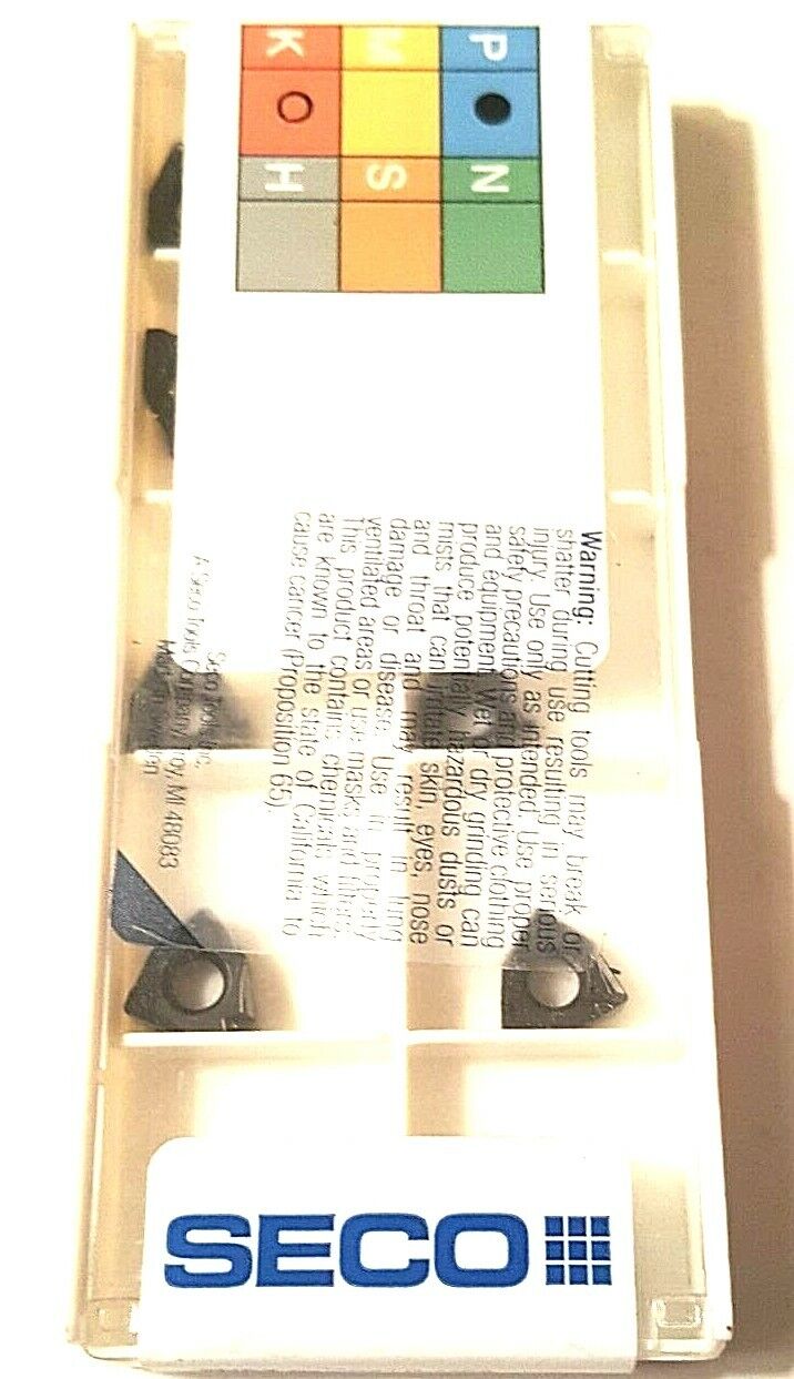 SECO XNEX040304TR-M08 ,MP1500, A15 - SQUARE 6 CARBIDE/CERMET INSERTS, 10 PCS NEW