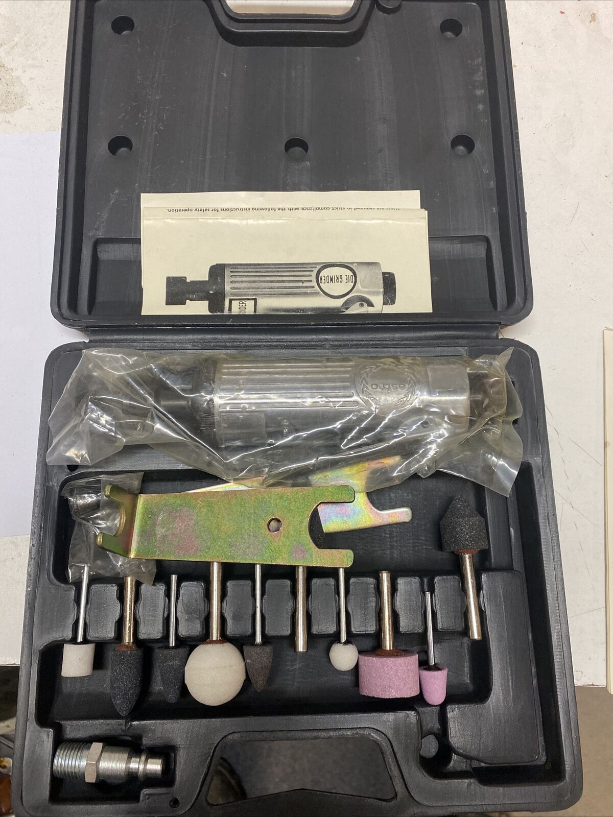 Astro tools, pneumatic die grinder kit, NEW, FREE SHIP