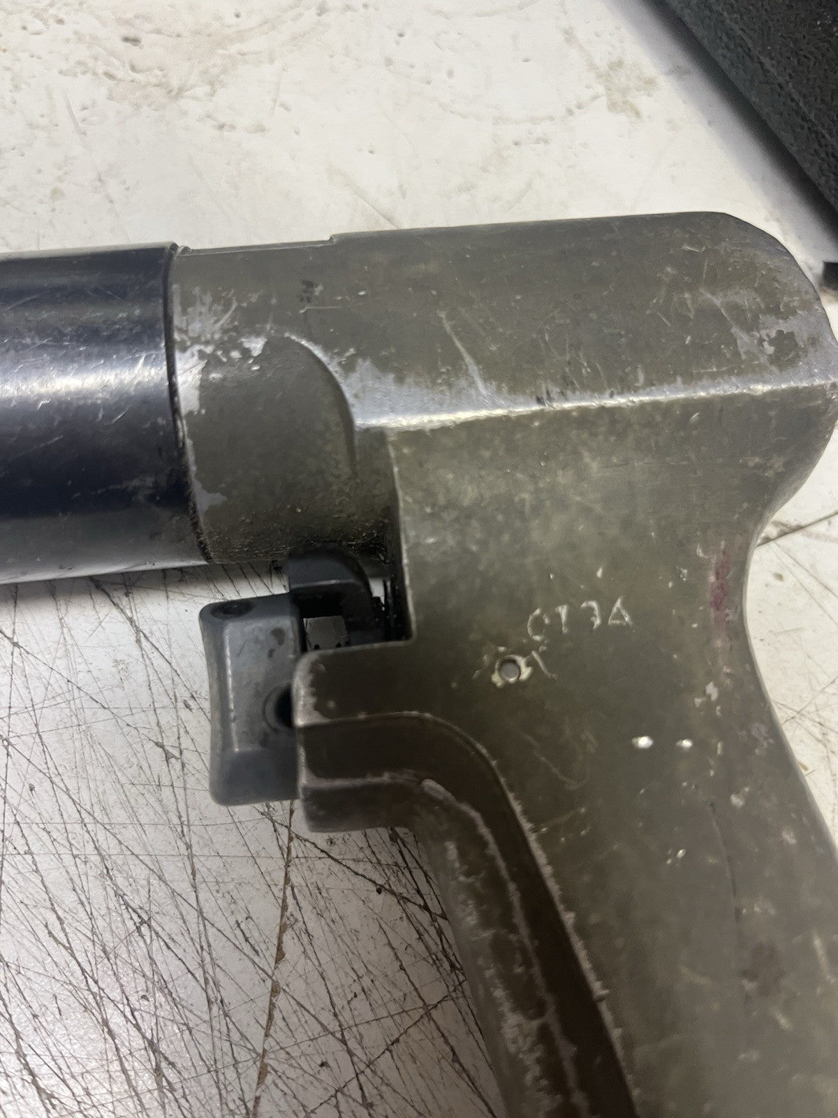 Vintage ARO C734 Pneumatic Aircraft Rivet Gun Air Tool USA WWII Era ...