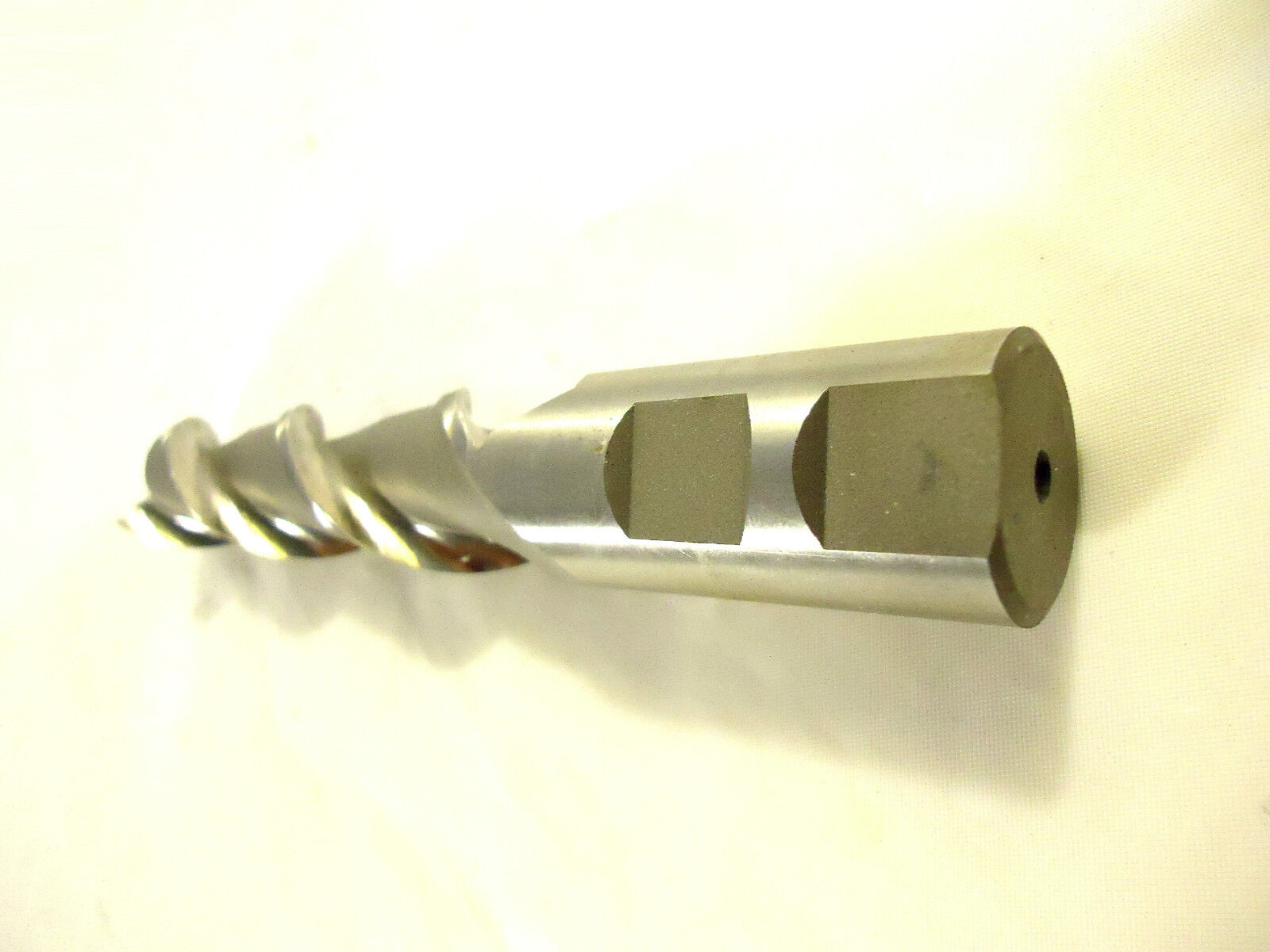 End Mill, Hanita, Made in Israel, 2 Flute, 7/8” x 3 ½” LOC, HSS, NEW.