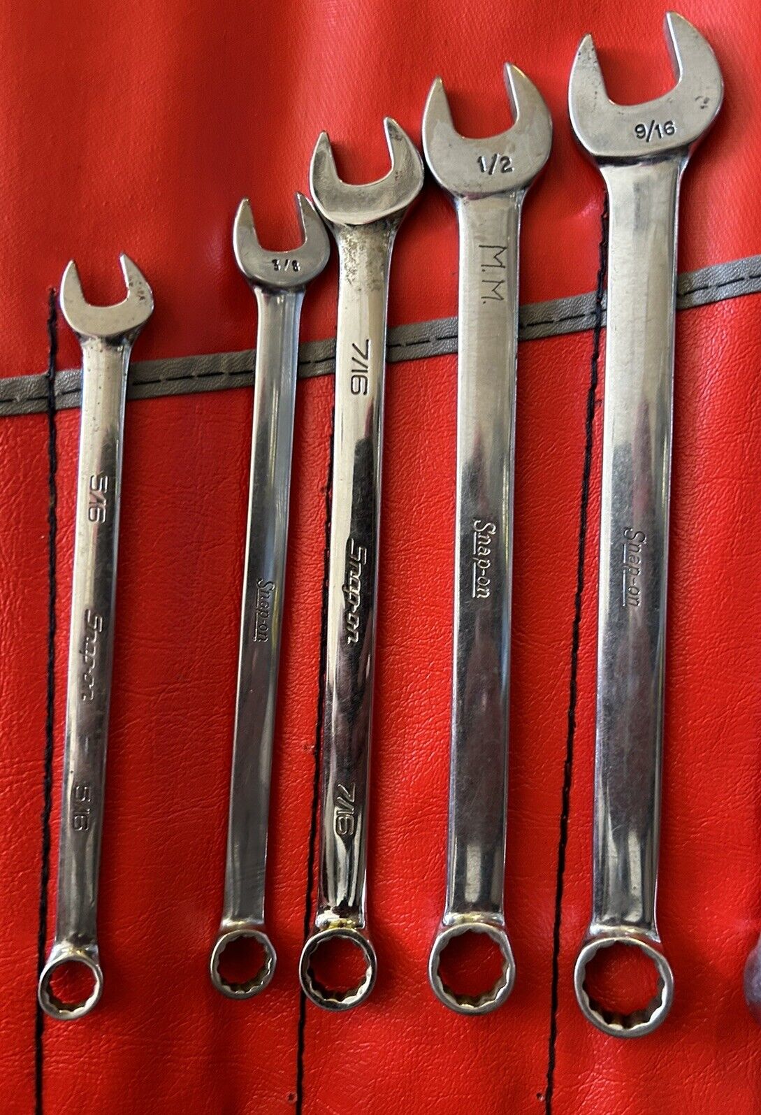 Snap-On 17 Piece Wrench Set (5/16- 1 3/8)