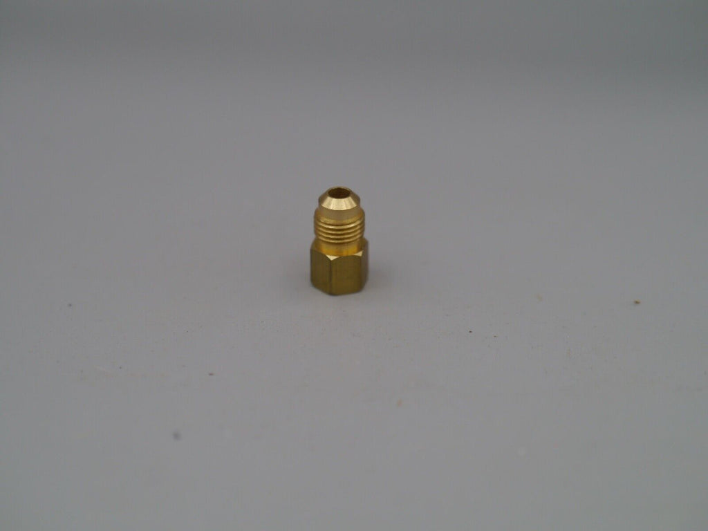 Mastercool Inc, 90366, 1/4 female x 1/2-20 male connector.