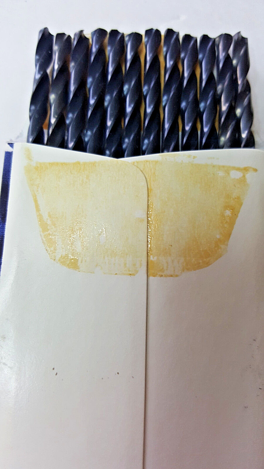 5/32 High Speed Steel Drill Bit, 12 Bits,Black Oxide Finish, 3-1/8" OAL, New USA