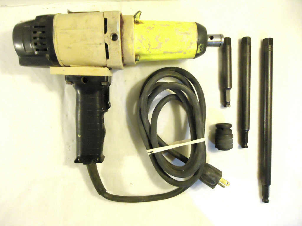 ROBOIMPACT Cat. No. 2008 Quick Change 7/16” Pistol Grip Impact Wrench Set, Used.