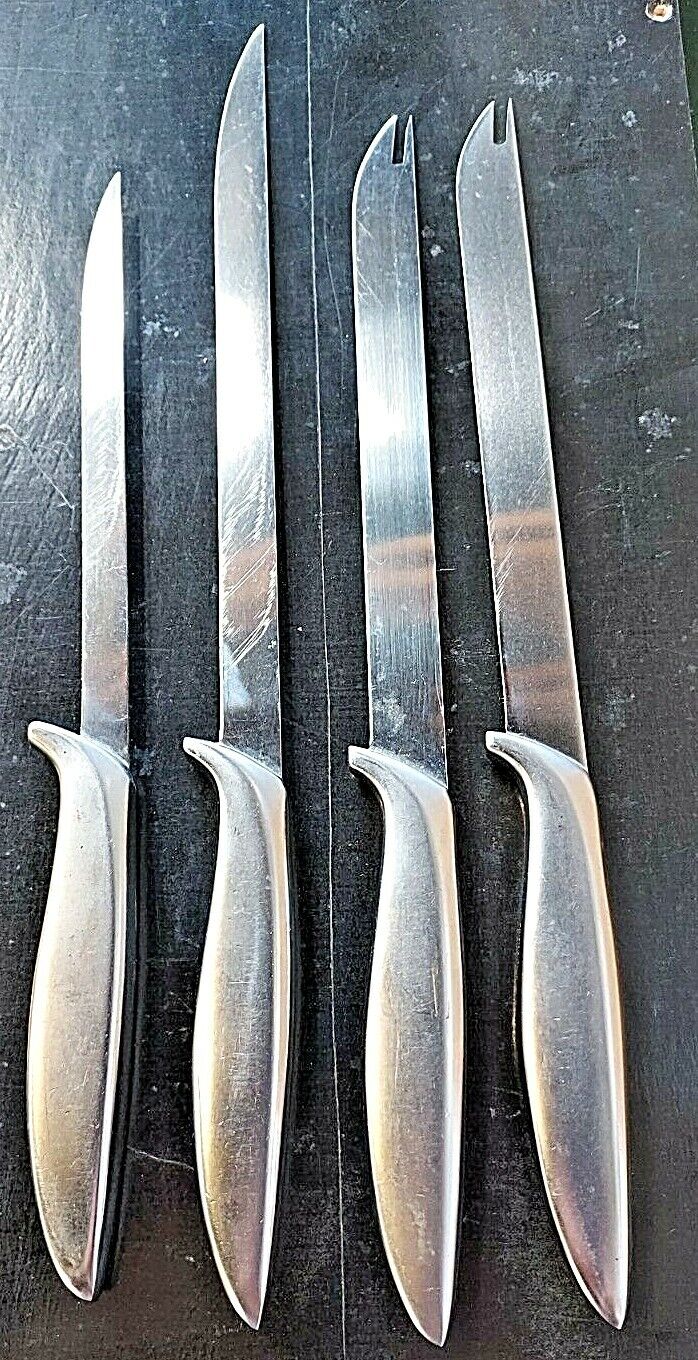 50's Gerber Little Snick; Durendal and Balmung Fileting & Carving Knives 4pc