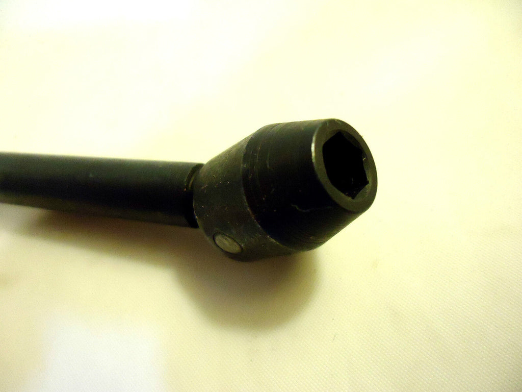 Proto # 7125-3  Flex-Head Socket, 6 Point, 1/4” w/ 3” Long ¼” Hex Quick Change