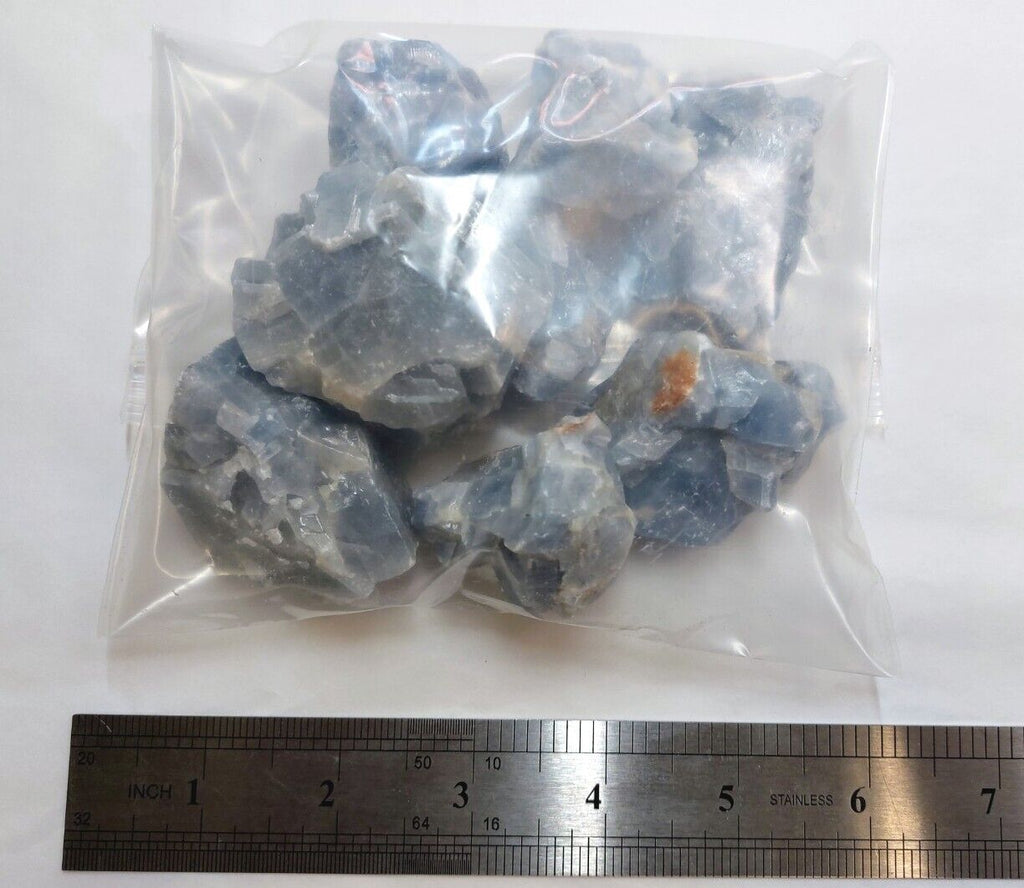 Blue Onyx Calcite Rough 1lb