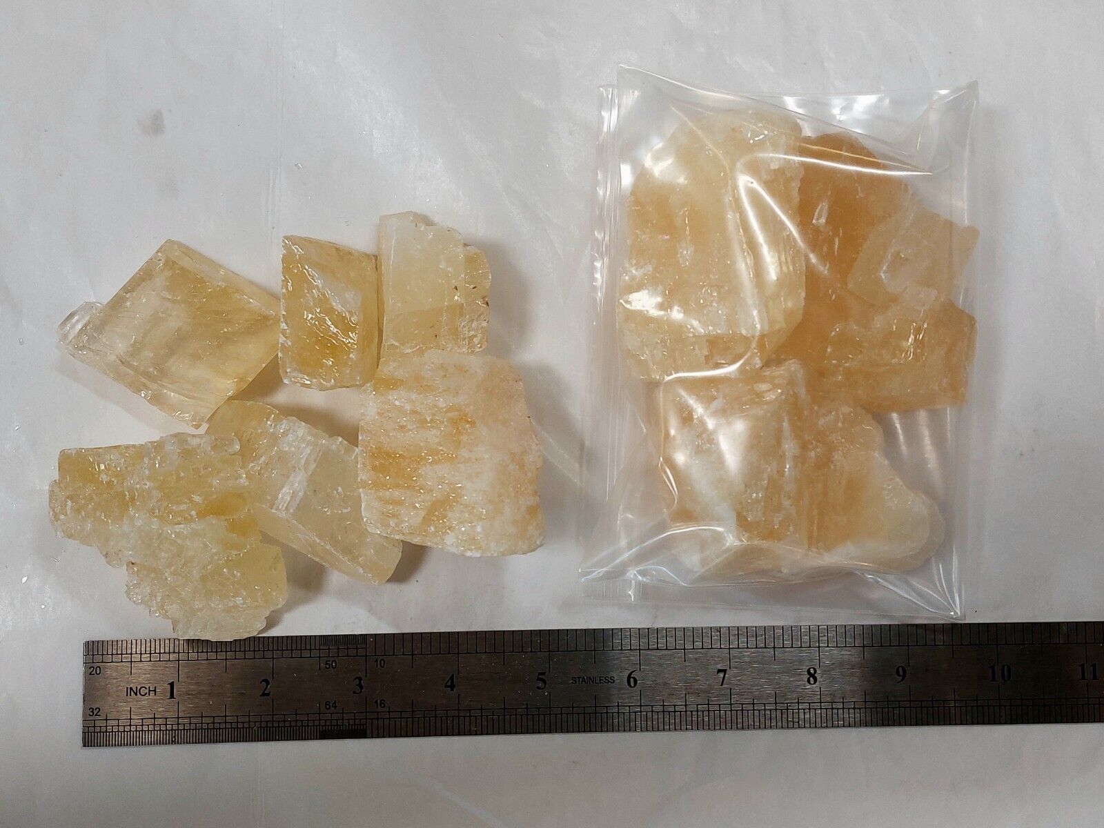 Amber Onyx Calcite Rough 1lb