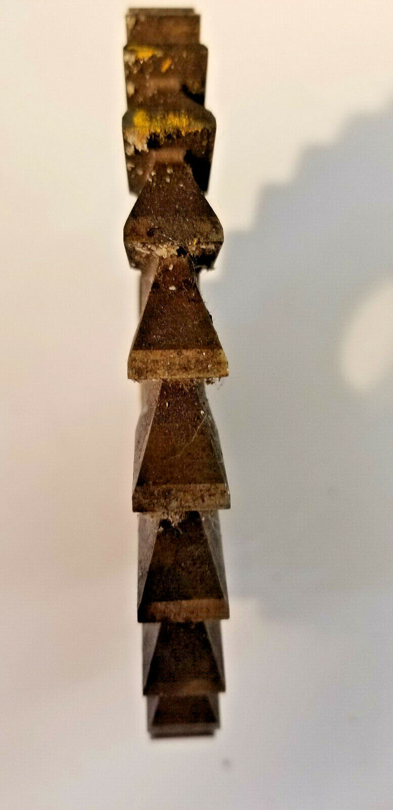 Straight Side Milling Cutter 6" x 1/2" x 1-1/4", High Speed Steel, Used, USA