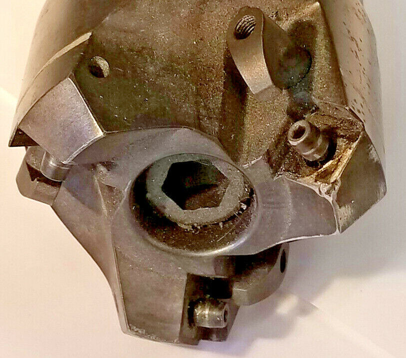 Valenite CAT40 V-Flange Shell Mill Adapter, V40CT-S125-22, 1.250” Pilot, Used