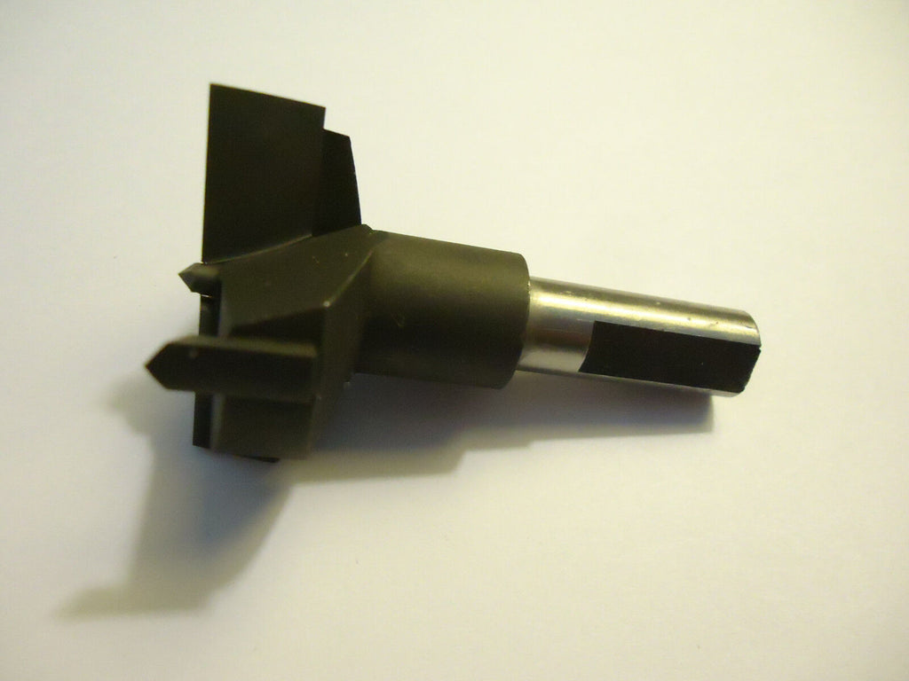 Hidden Hinge Bit 35mm, Left Hand, DML -Primark, 3/8" Shank W/One Side Flat, New.