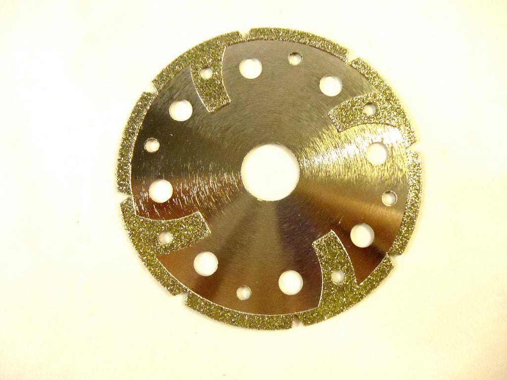 Diamond Blades, 3 pcs, Brazed, 105mm Diameter x 20mm Arbor Hole, New /Other