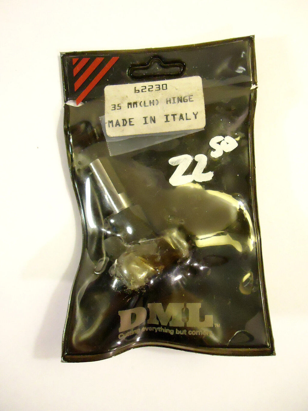 Hidden Hinge Bit 35mm, Left Hand, DML -Primark, 3/8" Shank W/One Side Flat, New.